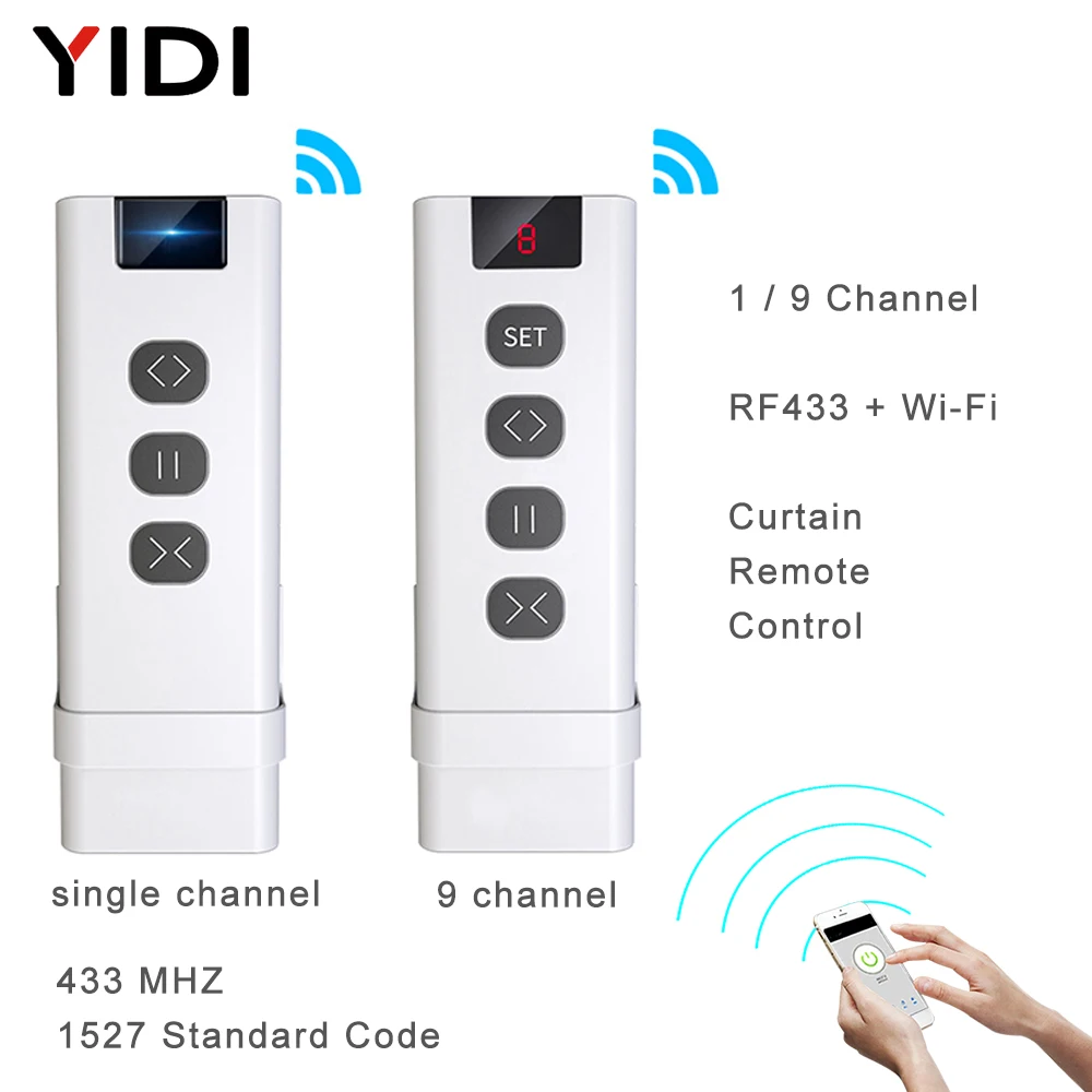 Ir Remote Module - Telecomando RF433 a 9/1 canali per