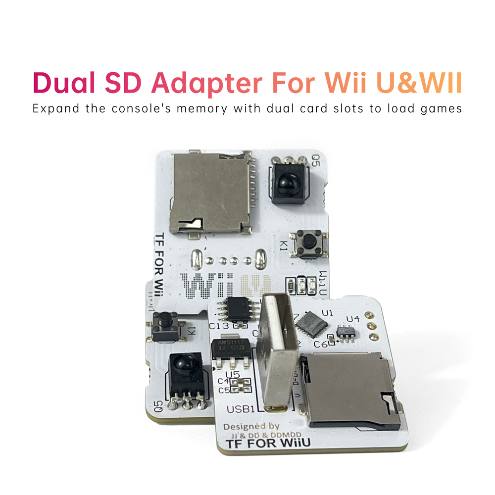 Sd Card Module - Adattatore con due slot per schede