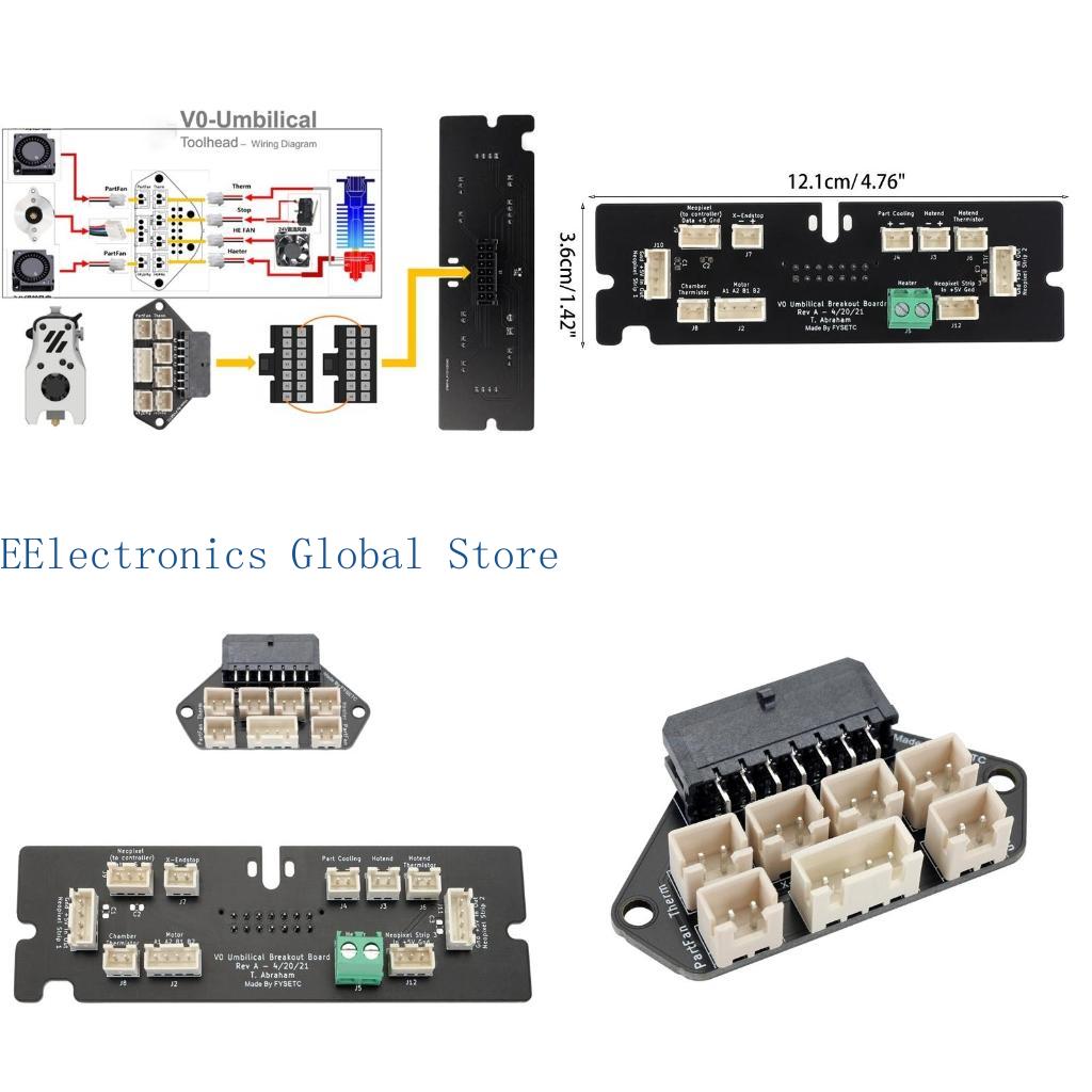 Neopixel - 462B Scheda adattatore estrusore parte stampante