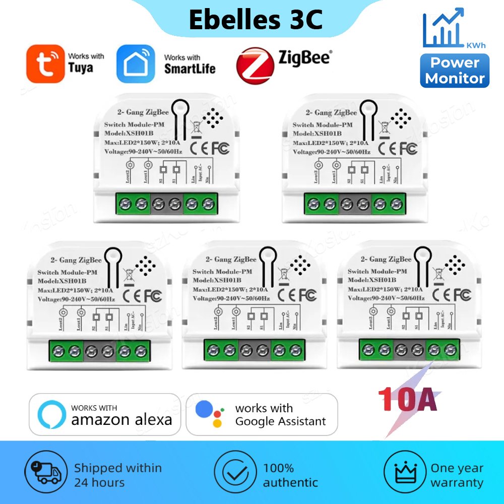 Relay Module 1 Channel - 1/2 canali 10A Tuya ZigBee Smart