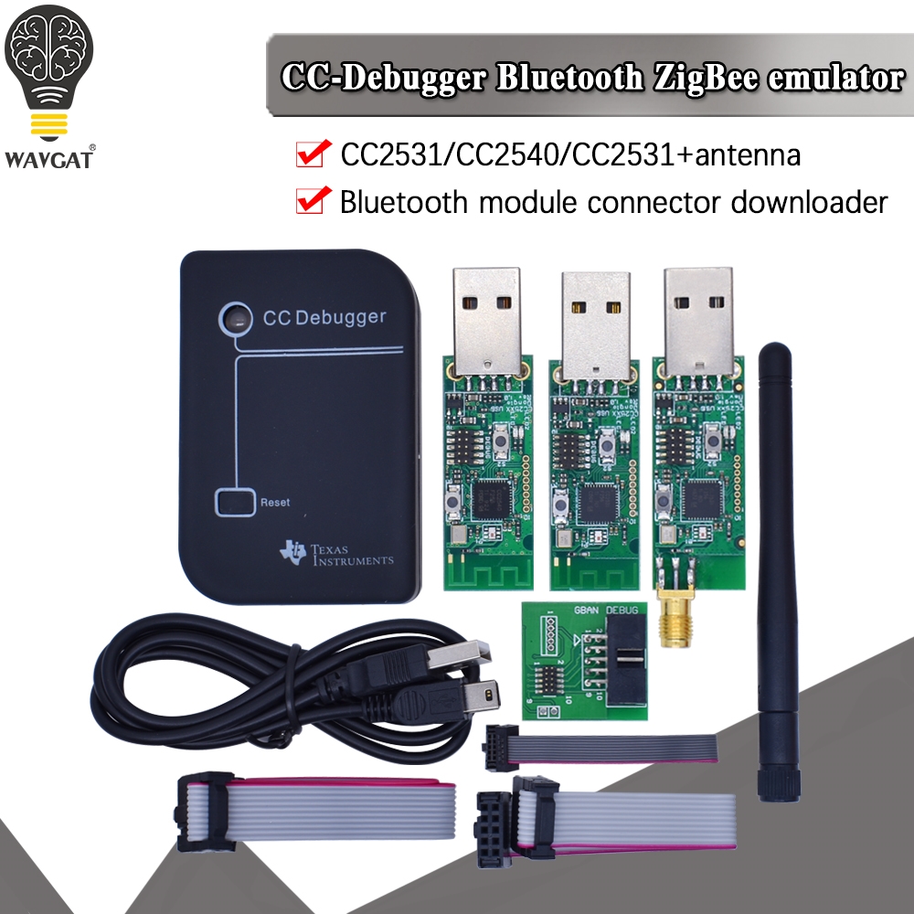 Zigbee Cc2531 - CC2531 Zigbee Emulator CC-Debugger programmatore USB