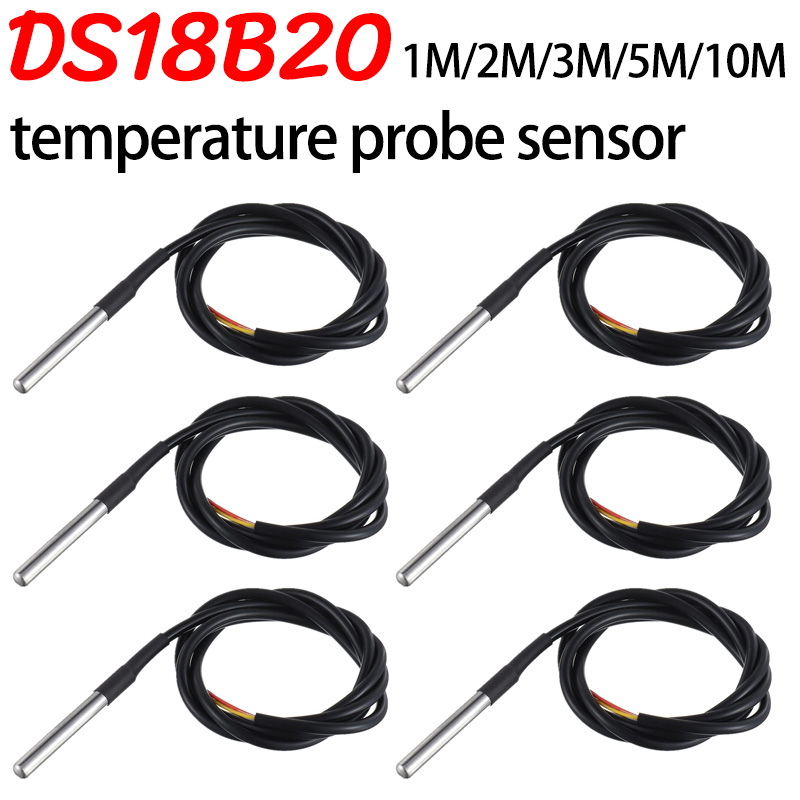 Ds18B20 - DS18B20 Confezione in acciaio inossidabile Sensore