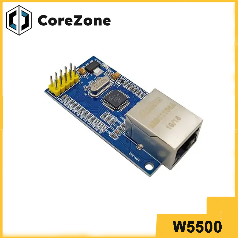 Ethernet W5500 - Modulo di rete Ethernet W5500, hardware
