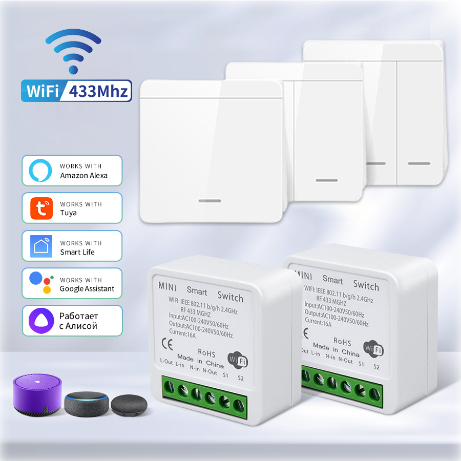 Ir Remote Module - Wifi RF 433 MHz Smart Switch
