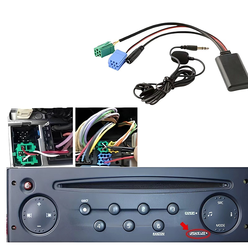 Microphone Module - Modulo Bluetooth 5.0 per Auto, Cavo