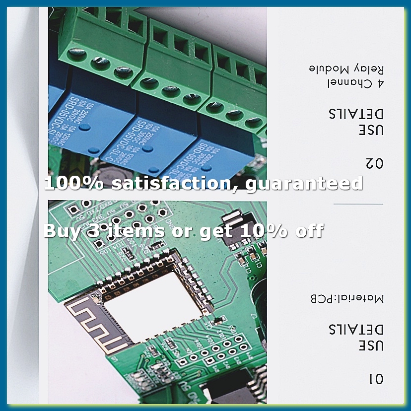 Relay Module 4 Channel - Modulo Relè Wireless WIFI a 4