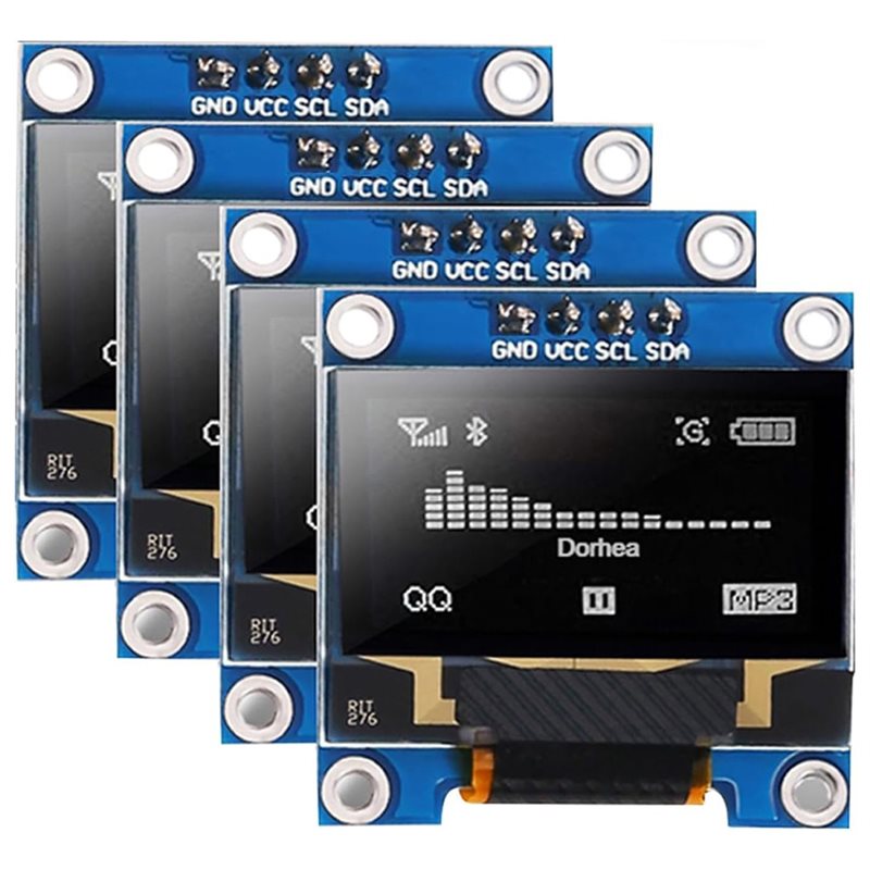 Ssd1306 - A37T-4Pcs Modulo display OLED da 0,96