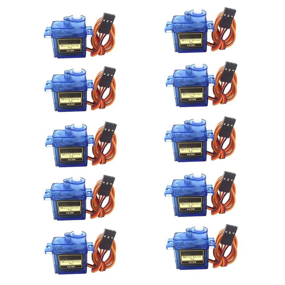 Servo Sg90 - Micro Servomotori SG90 9g, Confezione Multipla