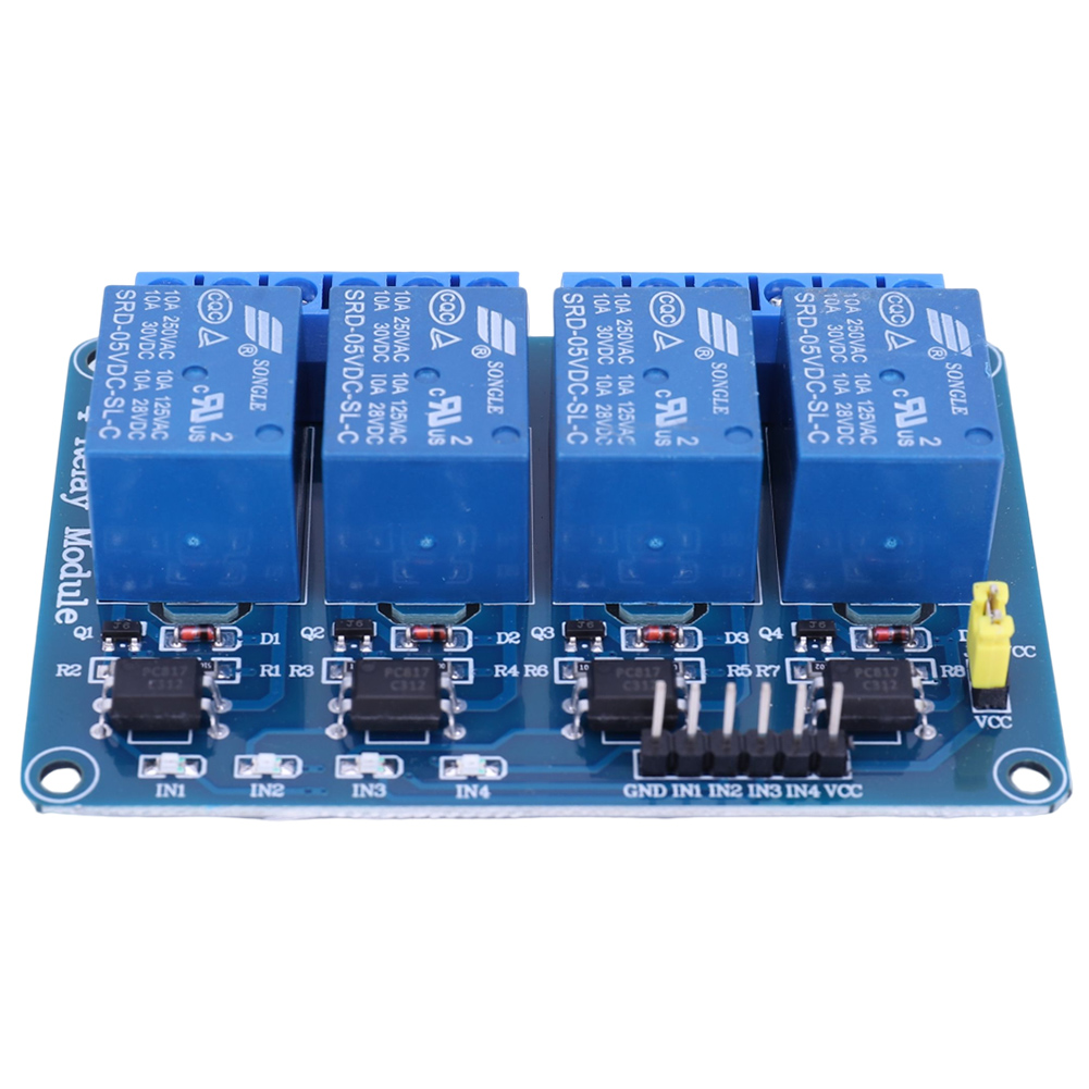 Scheda relè a 4 canali 5V 12V  - Relay Module 4 Channel recensione e prezzo