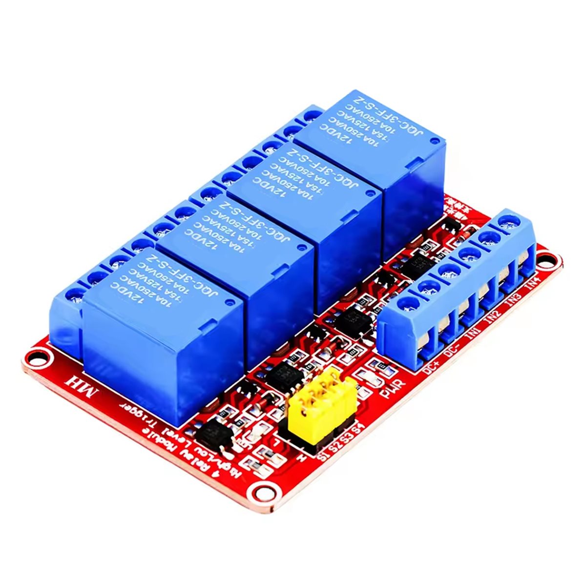 Modulo relè a 4 canali A49T 5V - Relay Module 4 Channel recensione e prezzo