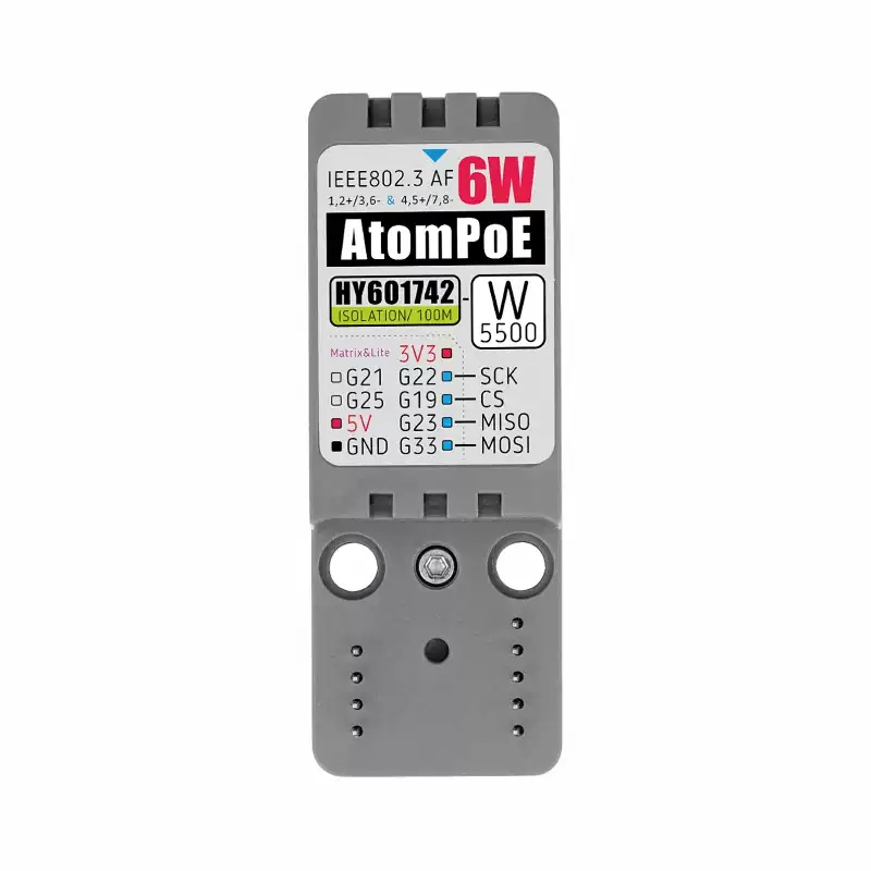 M5Stack Atomic PoE W5500 Contr - Ethernet W5500 recensione e prezzo