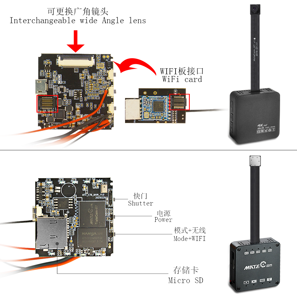 MateCam X7 4K 30FPS 13MP Wifi  - Sd Card Module recensione e prezzo