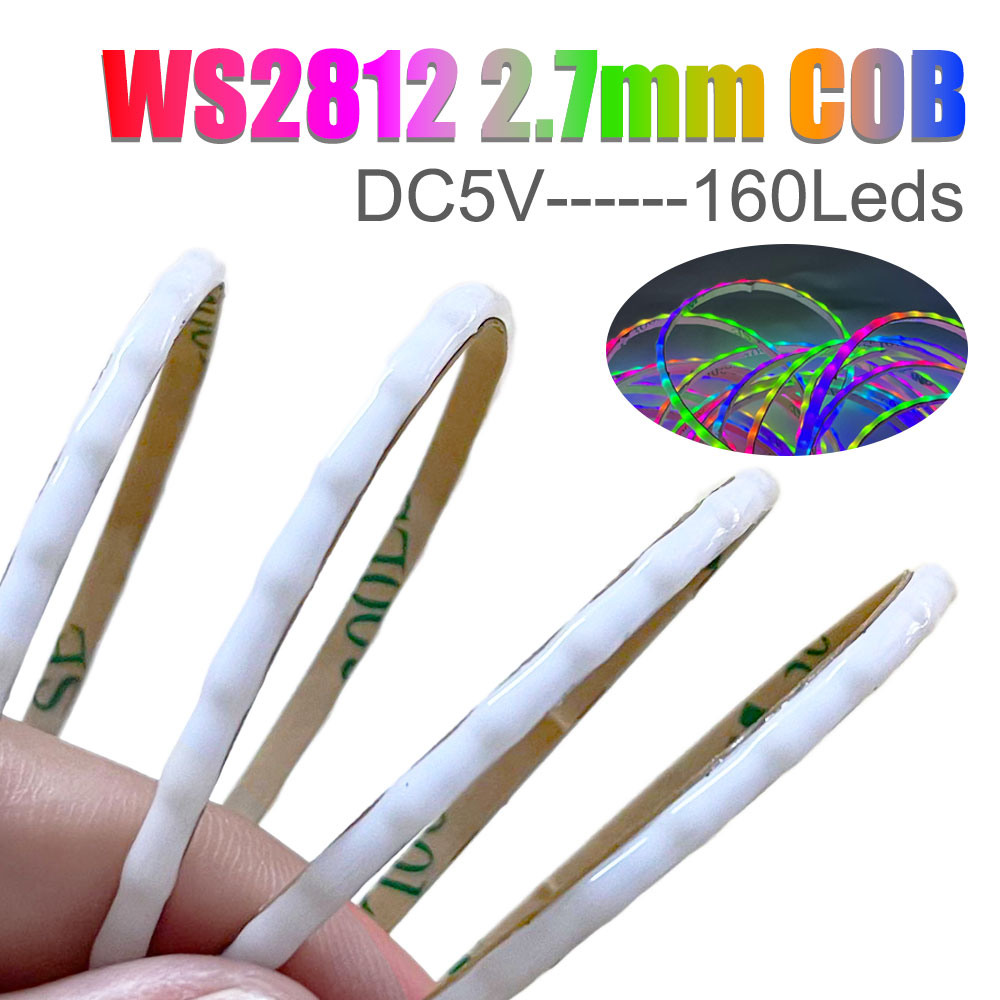 Striscia LED COB DC5V 2.7mm ul - Ws2812B Strip 5V recensione e prezzo