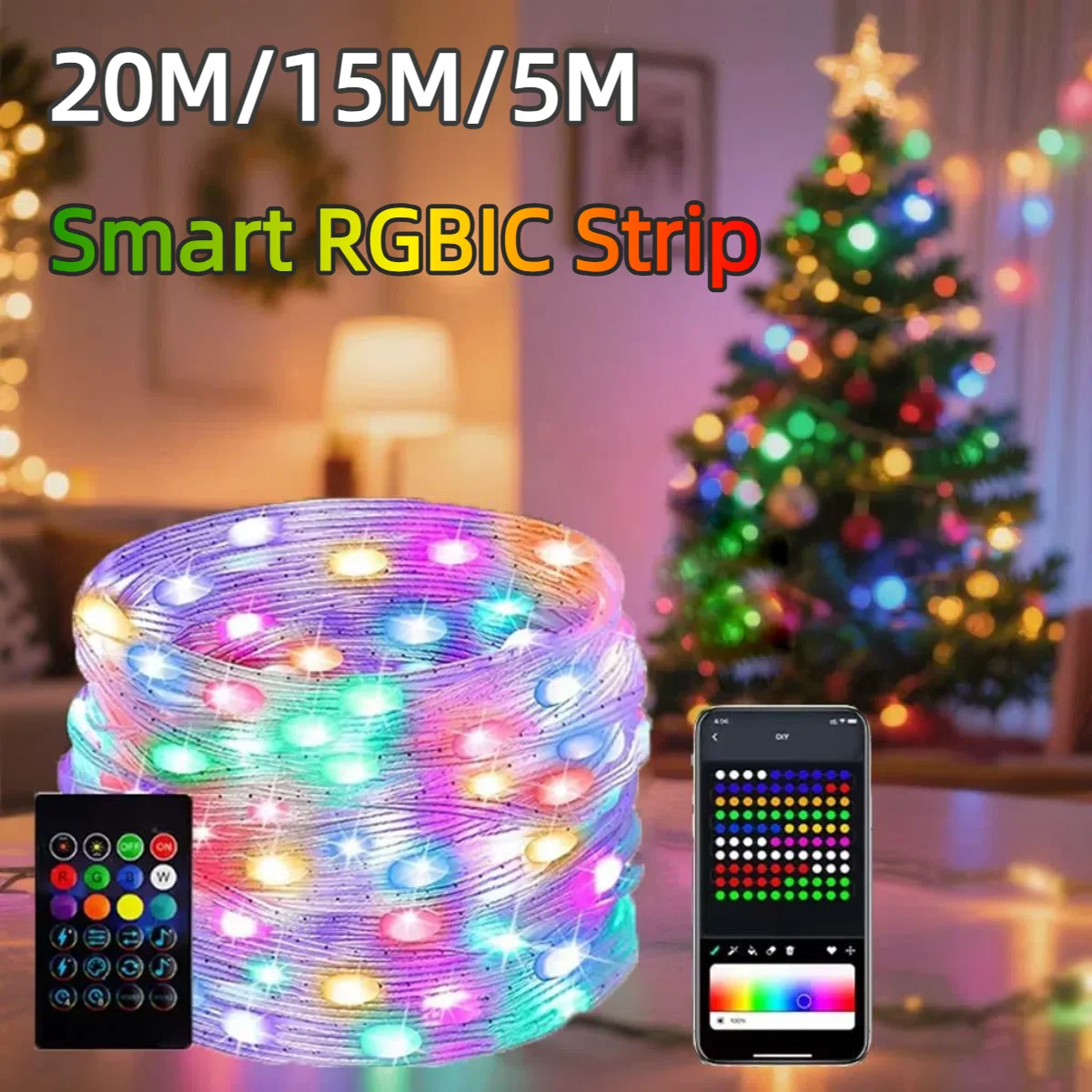 20M/10M/5M Smart USB 5V LED St - Ws2812B Strip 5V recensione e prezzo
