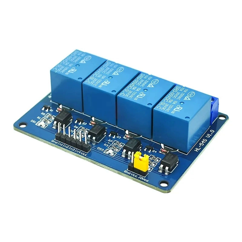 Modulo Relè a 5V 1 2 4 6 8 Can - Relay Module 4 Channel recensione e prezzo