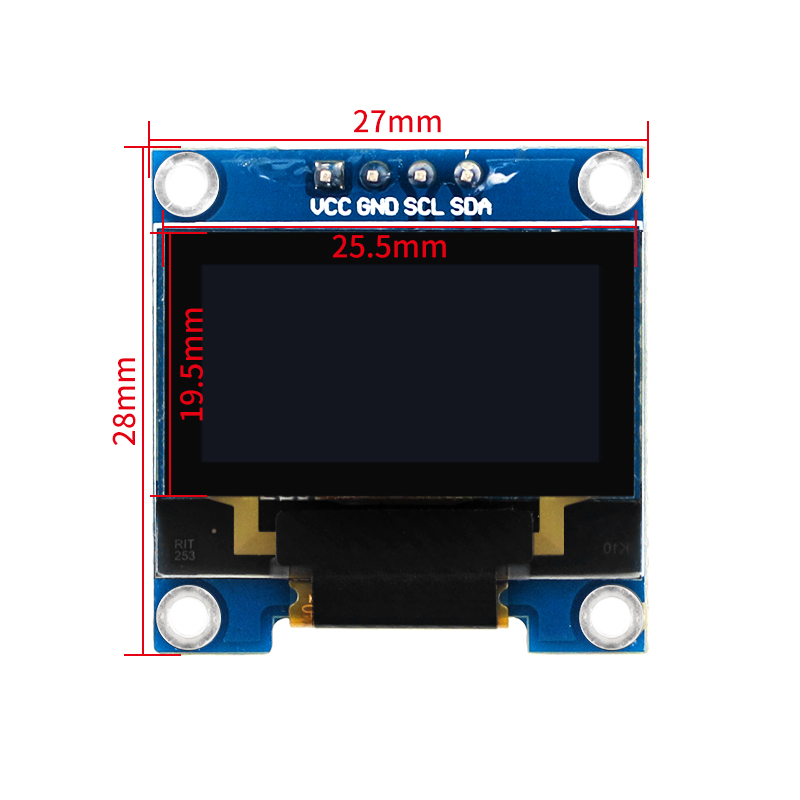 Display a caratteri LCD a 4 pi - Ssd1306 recensione e prezzo