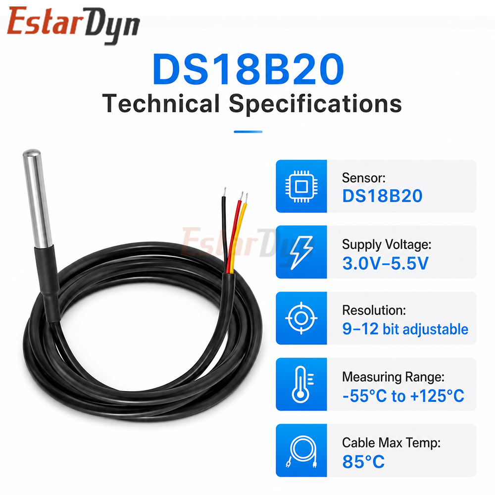 Sensore di Temperatura Digital - Ds18B20 recensione e prezzo