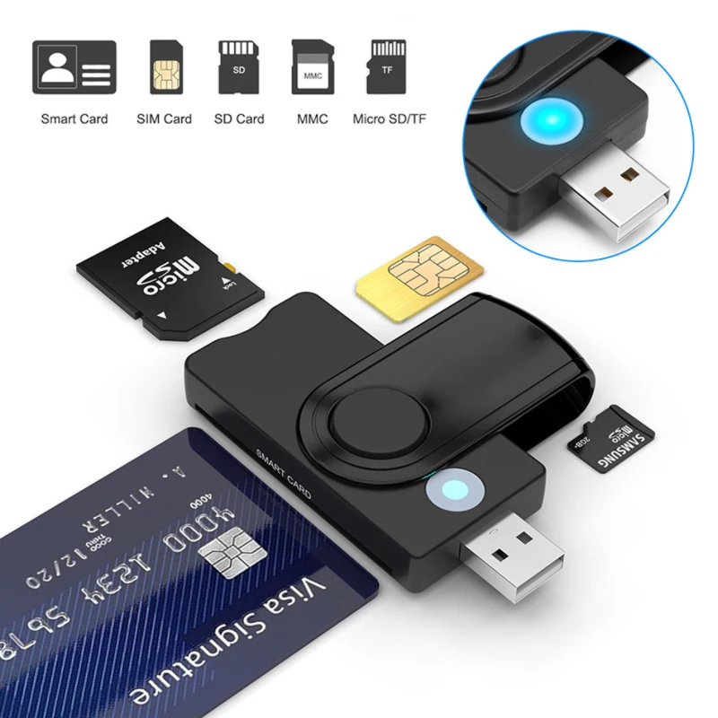 USB 3.0 2.0 Smart Card Reader  - Sd Card Module recensione e prezzo