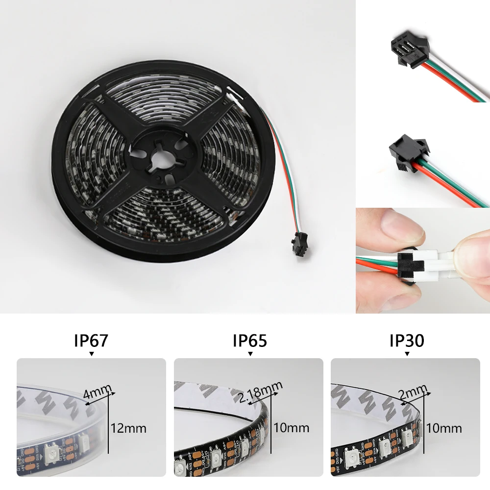 5V WS2812B Pixel RGB Led Strip - Ws2812B Strip 5V recensione e prezzo