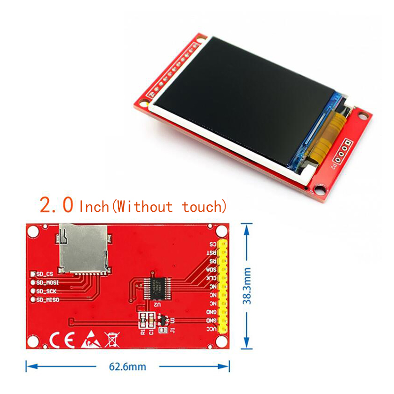 Modulo display LCD TFT a color - Ili9341 recensione e prezzo