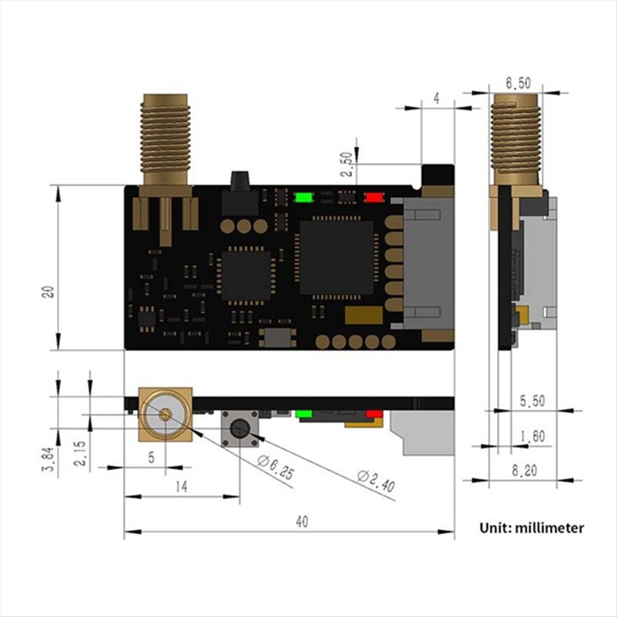 ☶ ❈ ＊ ♥ AC1575-2Pcs SX1278 433 - Lora Sx1278 recensione e prezzo