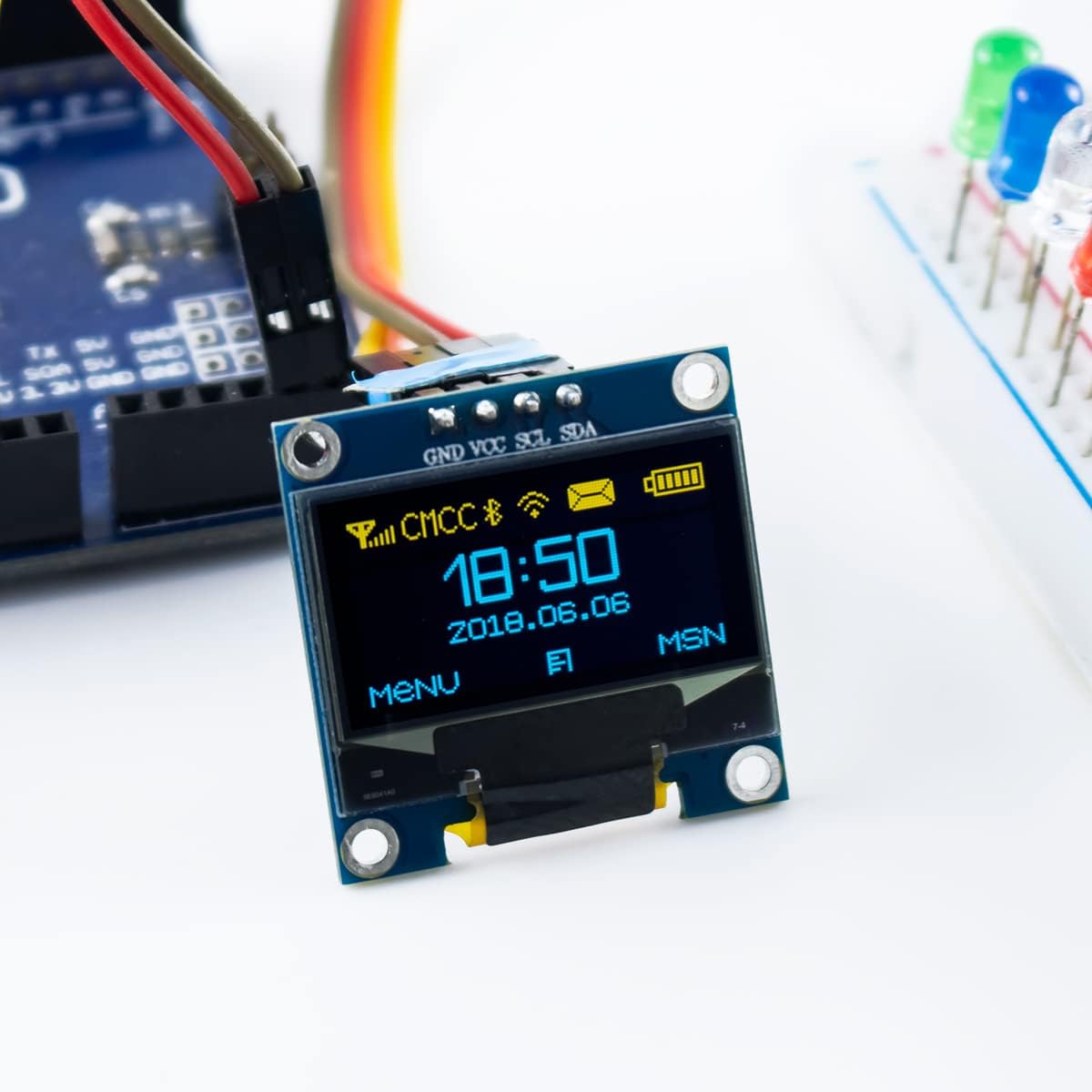 Modulo display OLED I2C IIC da - Ssd1306 recensione e prezzo