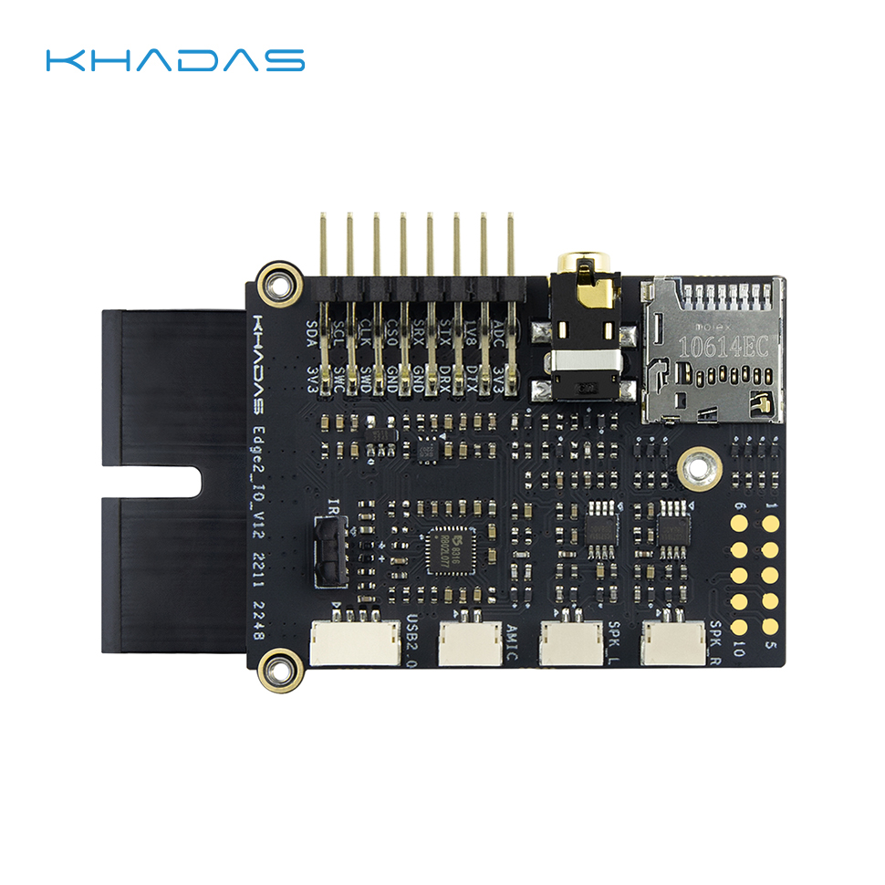 Modulo IO Khadas Edge2 con let - Sd Card Module recensione e prezzo