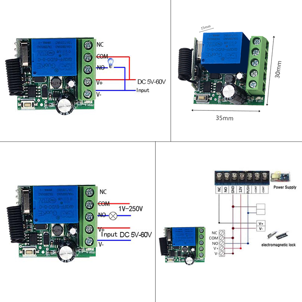 Modulo relè V RF Kit interrutt - Ir Remote Module recensione e prezzo
