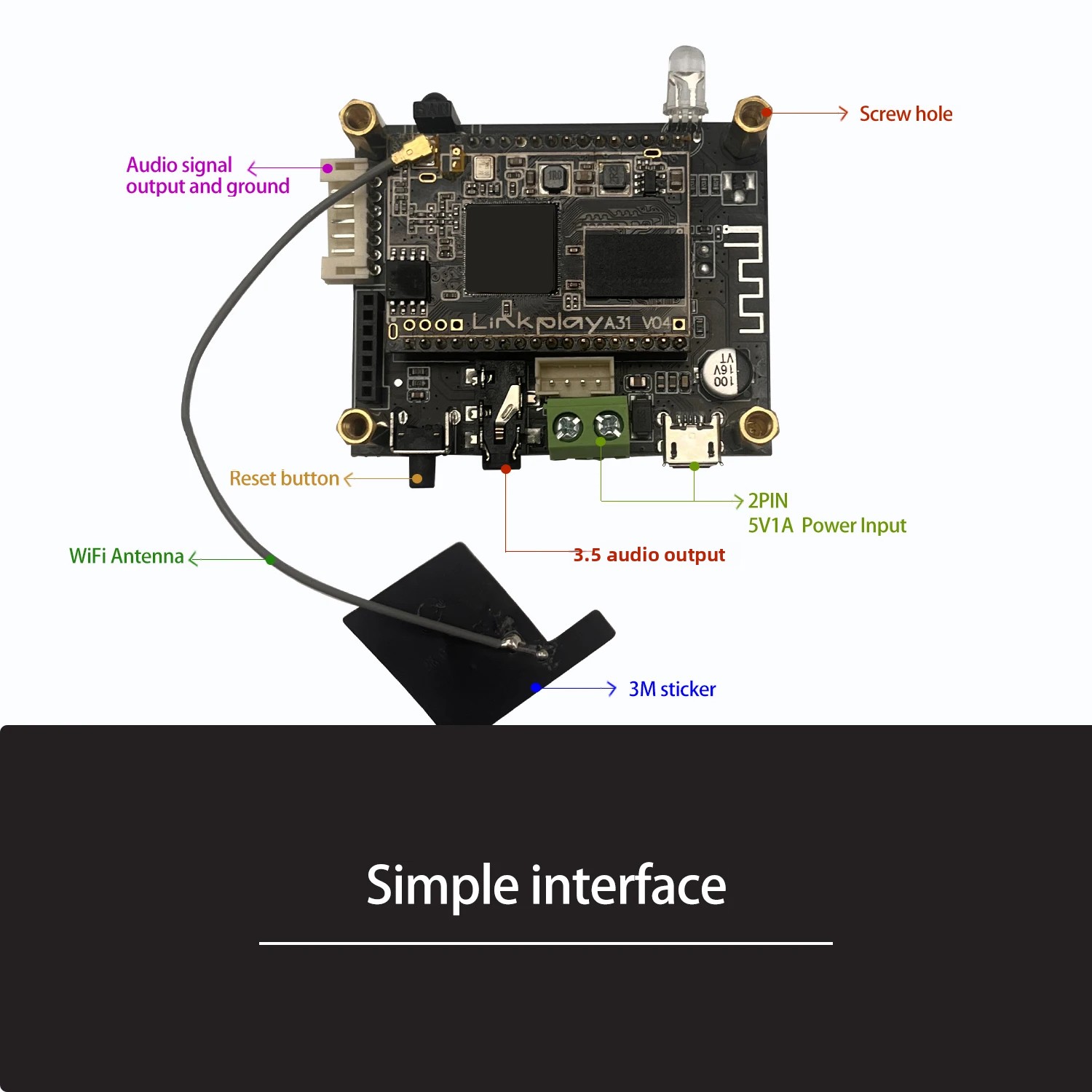 D10 WiFi e Bluetooth 5.0 Ricev - Microphone Module recensione e prezzo