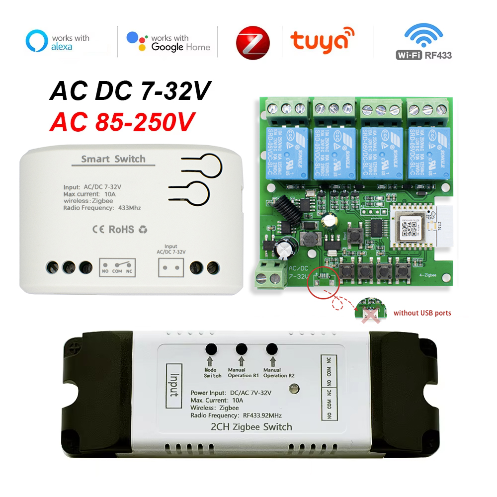 Tuya Zigbee Telecomando Smart  - Relay Module 4 Channel recensione e prezzo