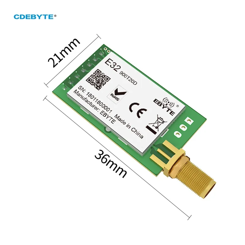 Ebyte E32-900T20D V8 LoRa 868M - Lora Sx1278 recensione e prezzo