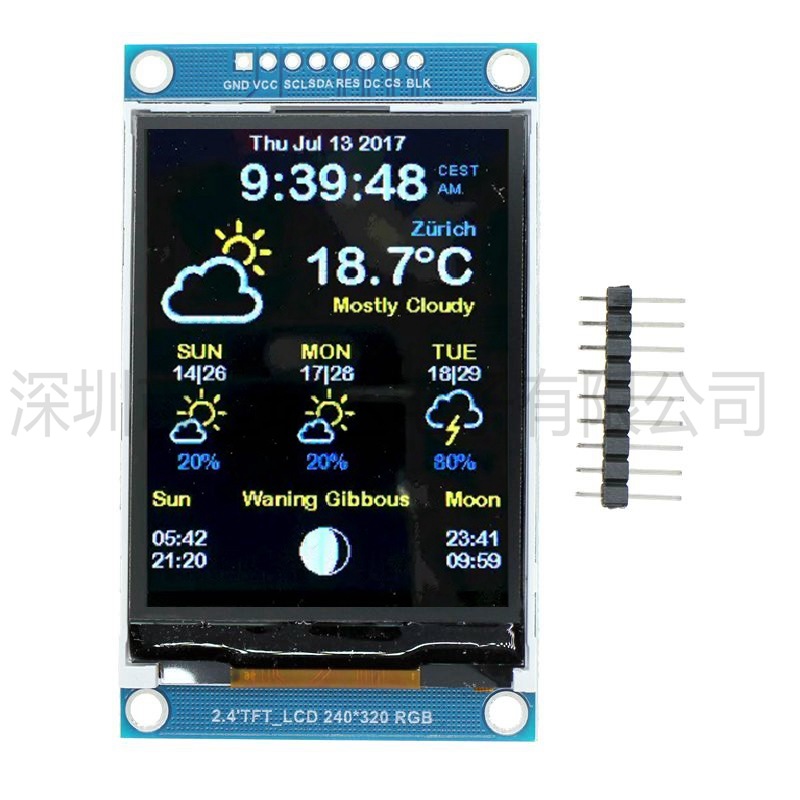Modulo LCD Seriale SPI da 2,4  - Ili9341 recensione e prezzo