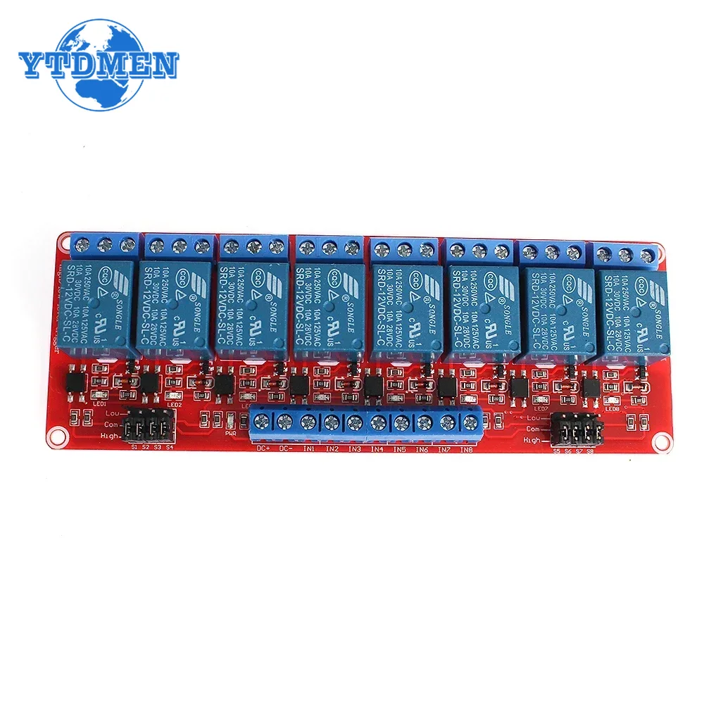 1PCS Modulo Relè 5V 12V 24V 1  - Relay Module 4 Channel recensione e prezzo